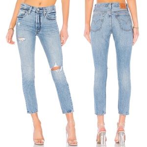 Levi’s 501 Skinny Distressed Jeans